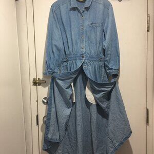VINTAGE EDDIE BAUER DENIM DRESSES SIZE M